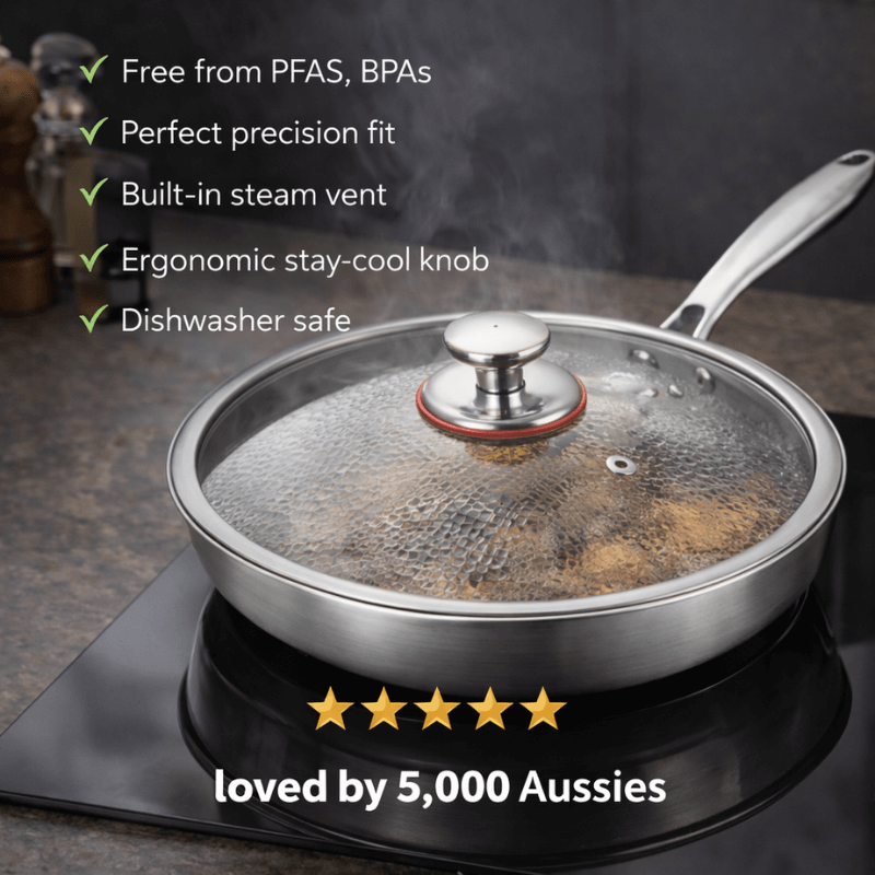 TerraForge™ Pro Titanium Hammered Pan